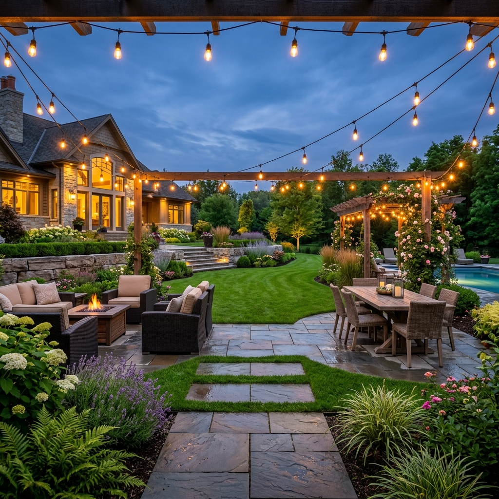 Luxury Backyard Patio